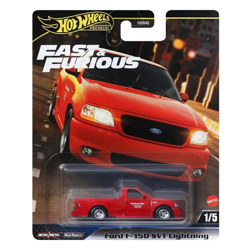 Hot wheels Ford F-150 SVT Lightning Red imported