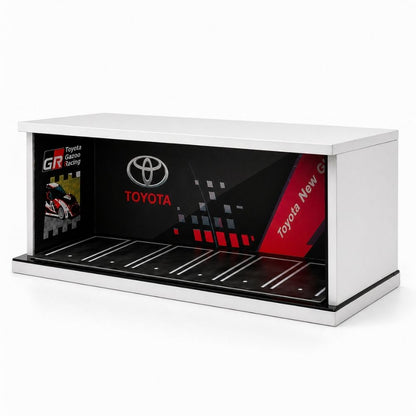 Toyota Inspired GR Racing 1:64 Scale Diecast Car Display Garage Diorama