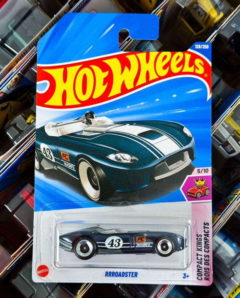 Hot Wheels - Rrroadster - Compact Kings 5/10 Dark Blue