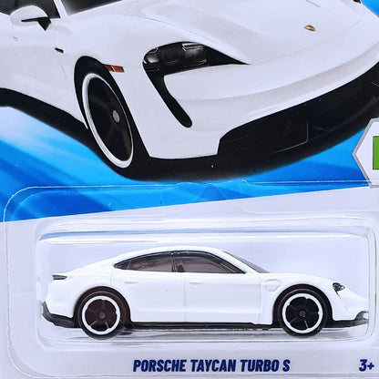Hot Wheels Porsche Taycan Turbo S HW EV Ages 3 and Up 34/250 (White)