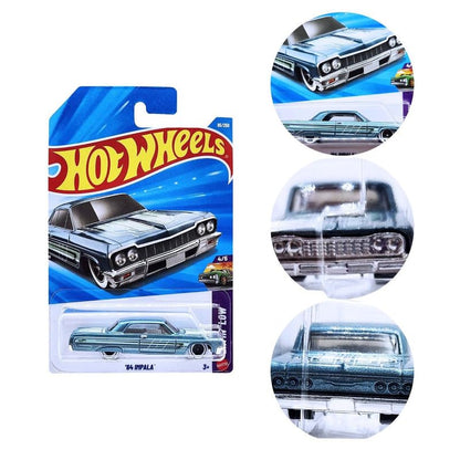 Hot Wheels 64 Impala Layin Low Ages 3 and Up 95/250 (Blue)