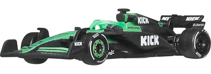 Hot Wheels 1:64 Scale Premium Race Team Sauber - Driver 1 Die-Cast Formula 1® Collectible Toy Race Car with Real Riders Tires & Metal/Metal Body & Chassis
