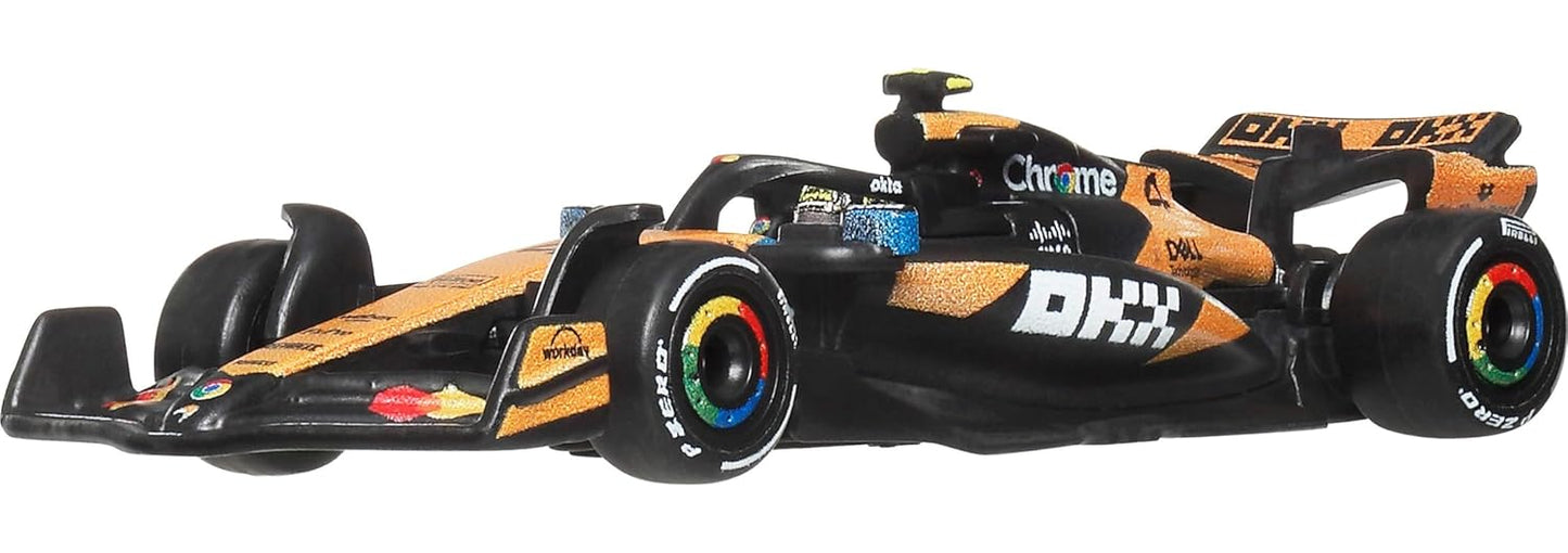 Premium Hot Wheels Formula 1 Die-Cast Race Car in 1:64 Scale (Styles May Vary)