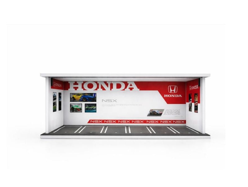 Honda Inspired NSX Showroom Garage Diorama Display Case for 1:64 Scale Diecast Cars