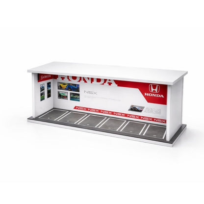 Honda Inspired NSX Showroom Garage Diorama Display Case for 1:64 Scale Diecast Cars