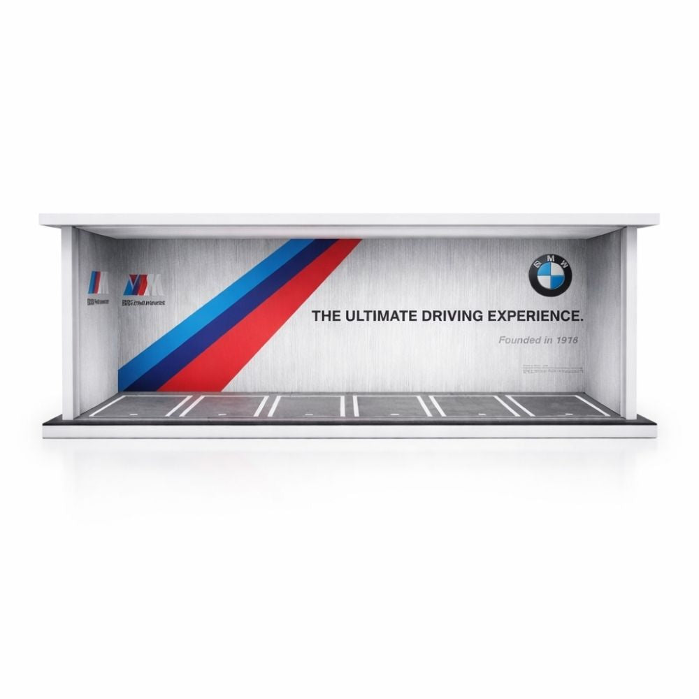 BMW M Motorsport 1:64 Scale Diecast Car Display Garage Diorama