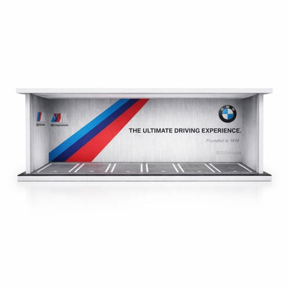 BMW M Motorsport 1:64 Scale Diecast Car Display Garage Diorama