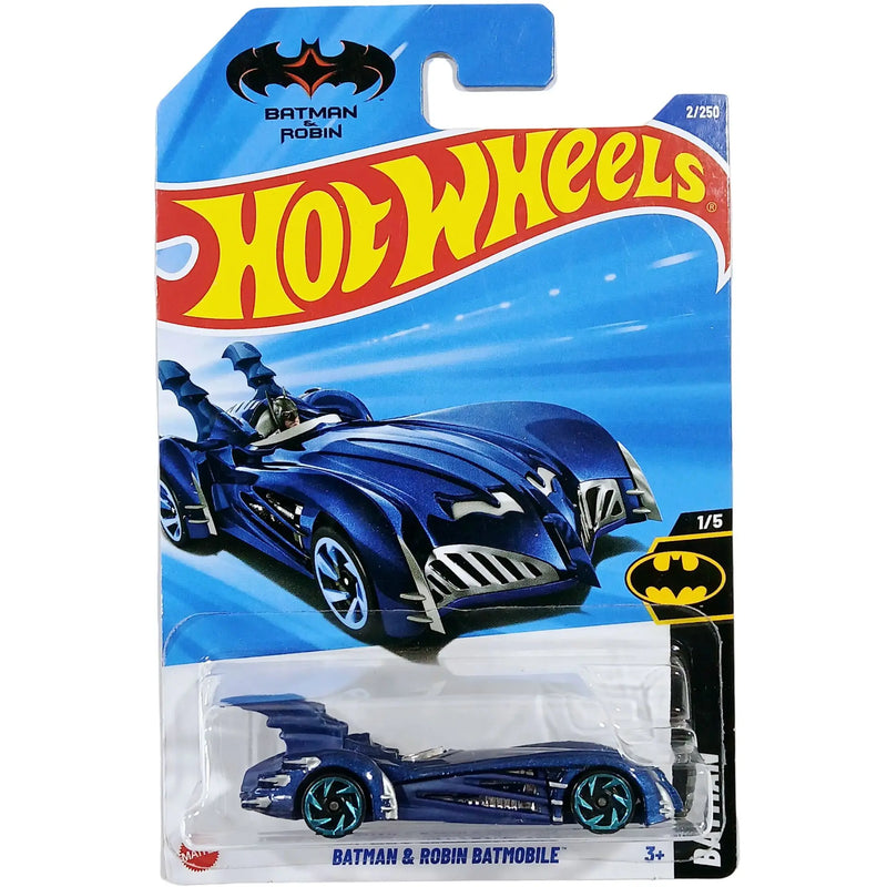 Hot Wheels Batman & Robin Batmobile