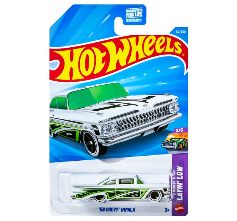 Hot Wheels 59 Chevy Impala 2/5 (White)