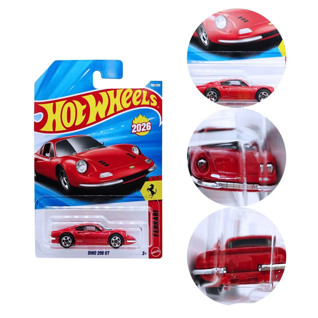 Hot Wheels FERRARI - Dino 206 GT